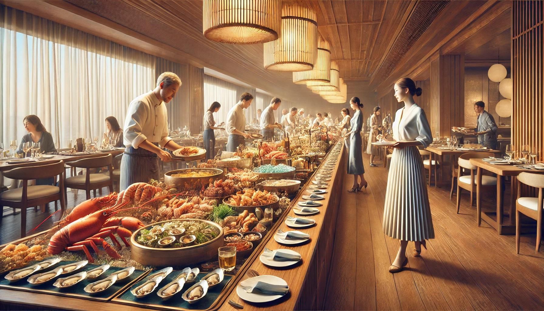 luxe buffet